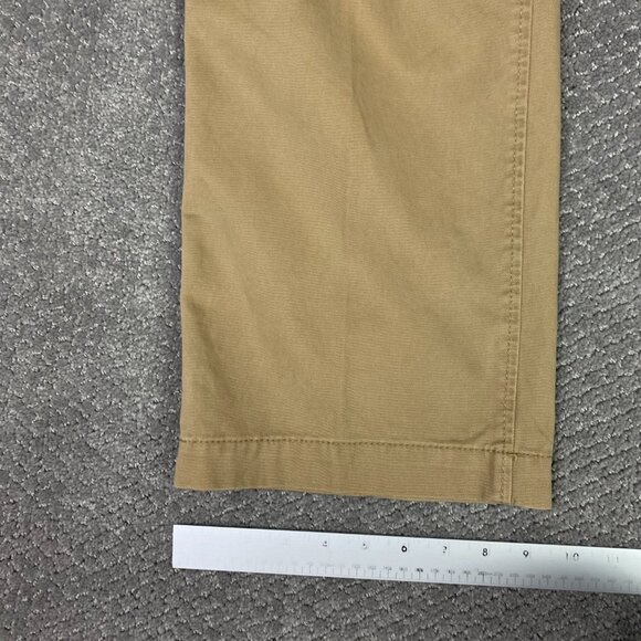 Vintage Y2K Old Navy Loose Cargo Pants Men's 29 x 30 Khaki Baggy Wide Leg - Picture 12 of 14